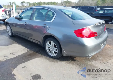 2010 Infiniti G37X z USA, uszkodzony, nr VIN JN1CV6AR0AM459704